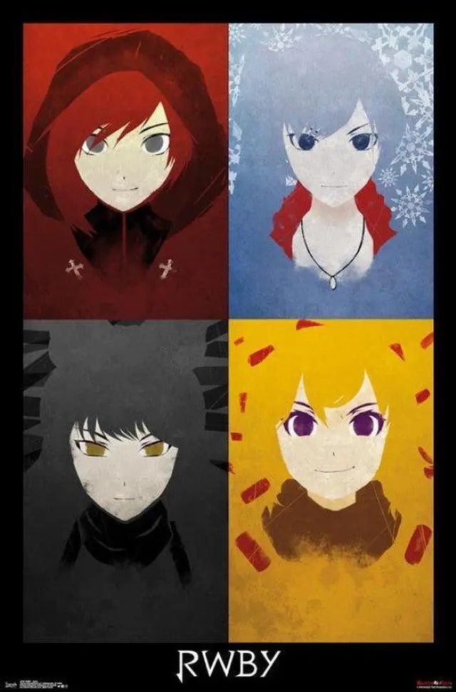 Main image of RWBY - Quad Poster Print (22 x 34)