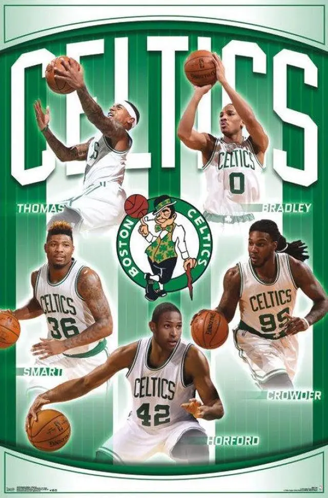 Main image of Boston Celtics - Team 16 Poster Print (22 x 34)