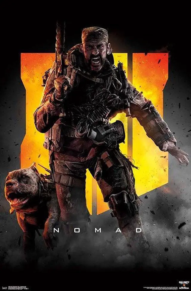 Main image of Call Of Duty Black Ops 4 - Nomad Key Art Poster Print (22 x 34)