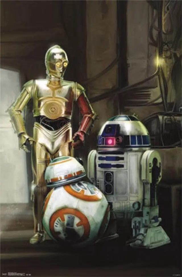 Main image of Star Wars The Force Awakens - Droids Poster Print (22 x 34)