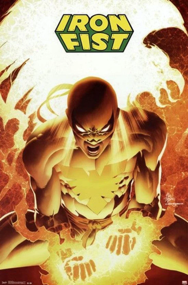 Main image of Marvel Iron Fist Poster Print (24 x 36)