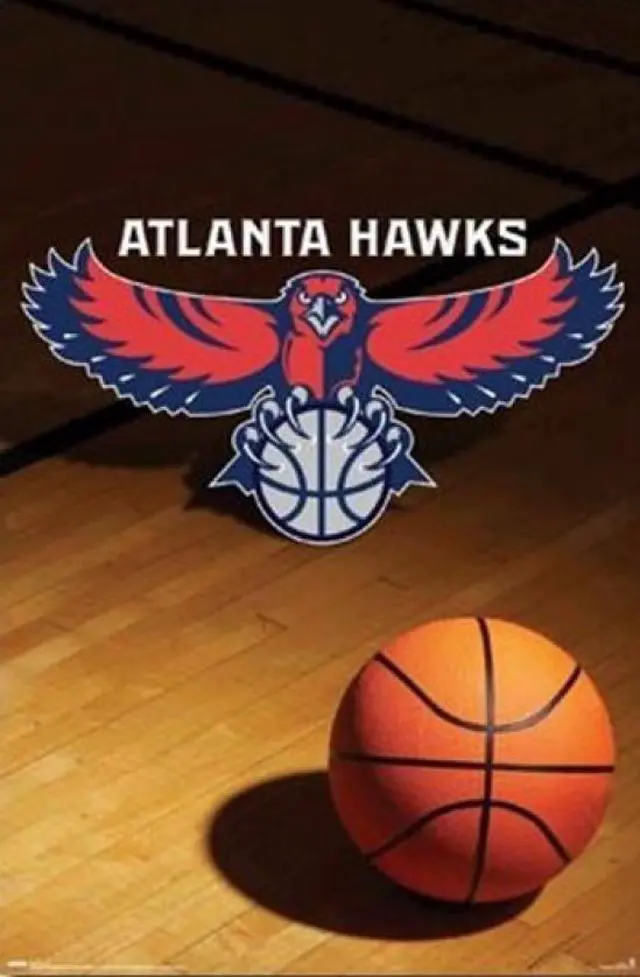 Main image of Atlanta Hawks - Logo 2008 Poster Print (24 x 36)