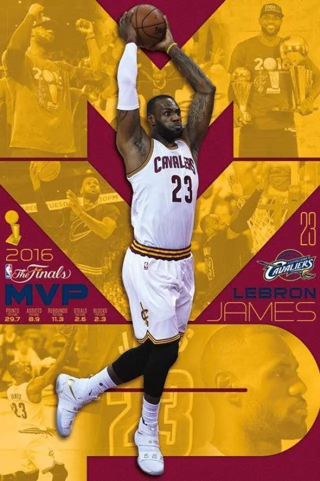 Main image of 2016 NBA Finals - Mvp Poster Print (24 x 36)