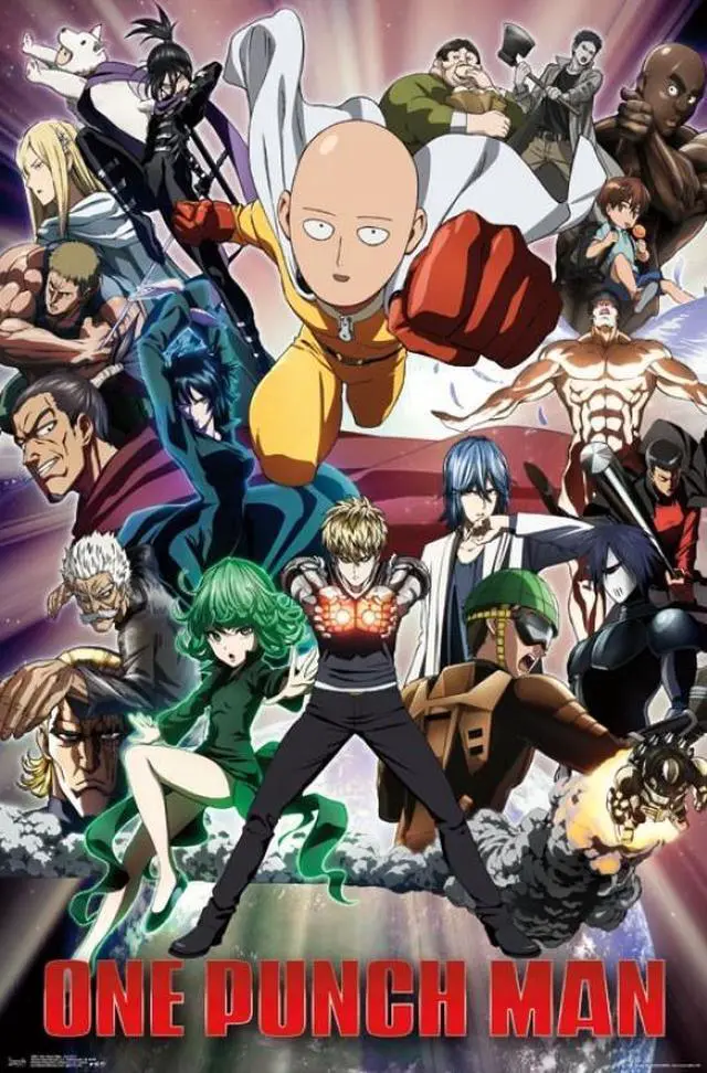 Main image of One Punch Man - Key Art 2 Poster Print (22 x 34)