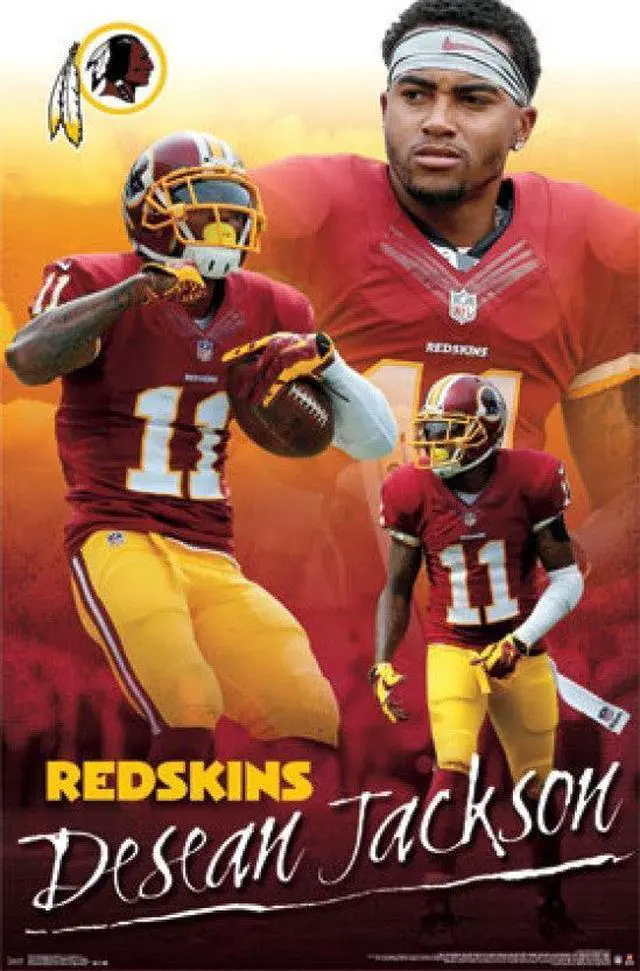 Main image of Washington Redskins - D Jackson 14 Poster Print (22 x 34)