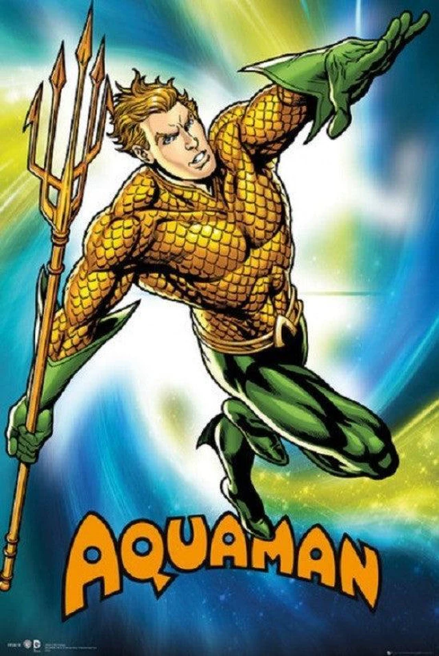 Main image of DC Comics Aquaman Poster Print (22 x 34)