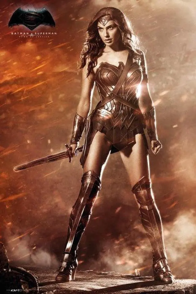 Main image of Batman vs. Superman - Wonder Woman Poster by (24 x 36)