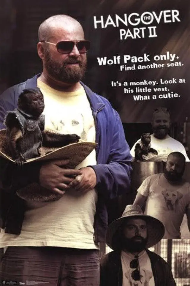Main image of Hangover 2 - Alan and Monkey Poster Print (24 x 36)