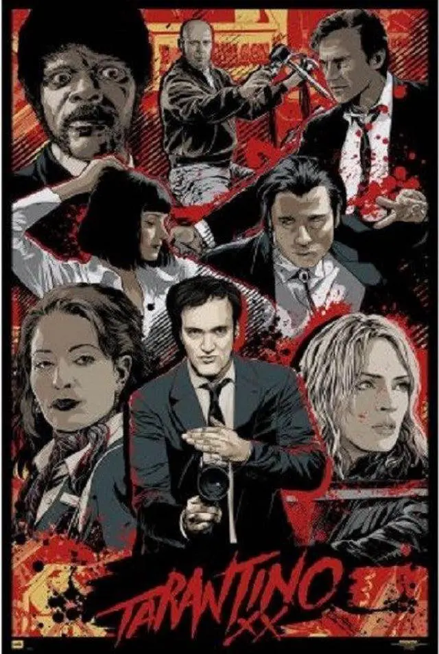 Main image of Tarantino XX Twenty Movies Poster (24 x 36)