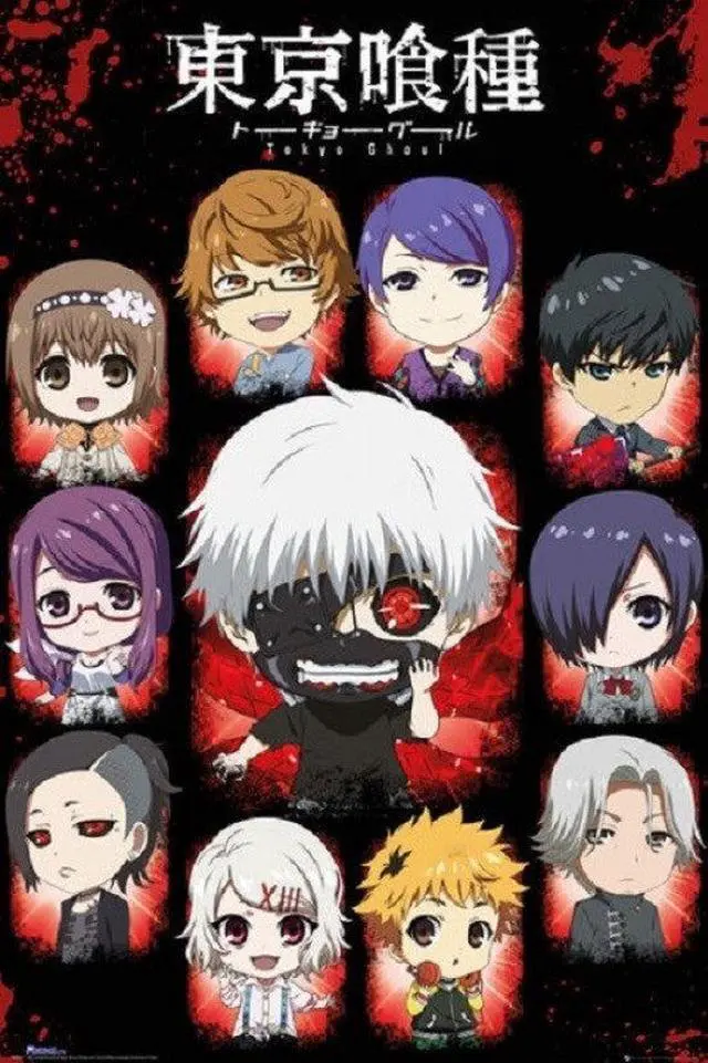 Main image of Tokyo Ghoul Chibi Characters Poster Print (22 x 34)