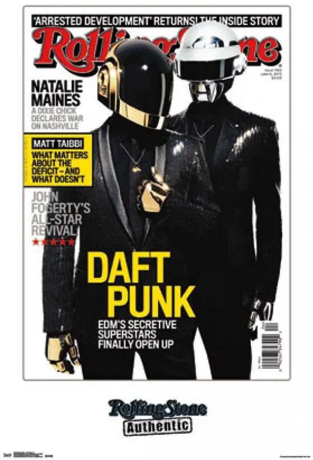 Main image of Rolling Stone - Daft Punk 13 Poster Print (22 x 34)