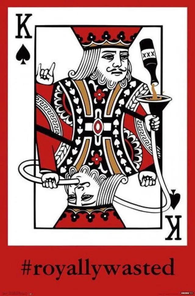 Main image of Snorg Tees - Party King Poster Print (24 x 36)