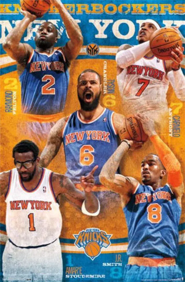 Main image of New York Knicks - Team 13 Poster Print (24 x 36)