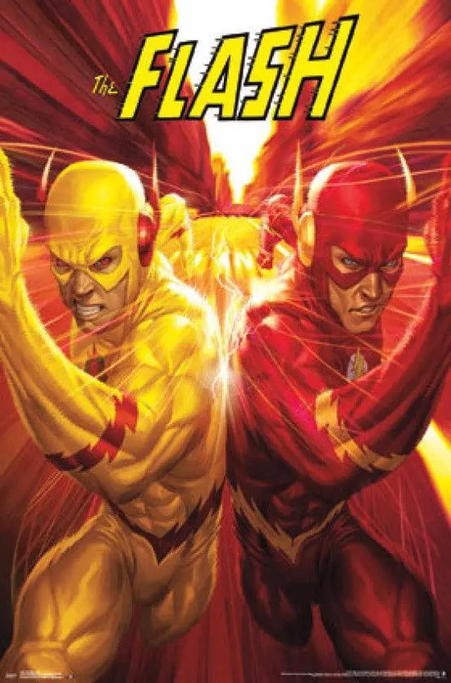Main image of The Flash - Race Poster Print (22 x 34)