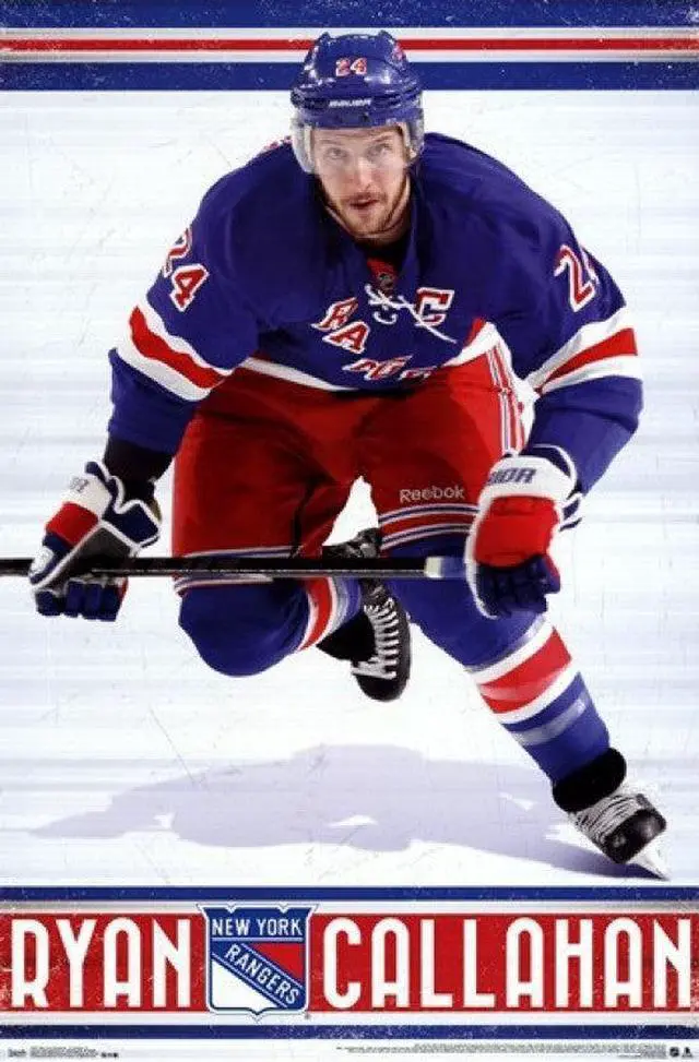 Main image of New York Rangers - R Callahan 13 Poster Print (24 x 36)