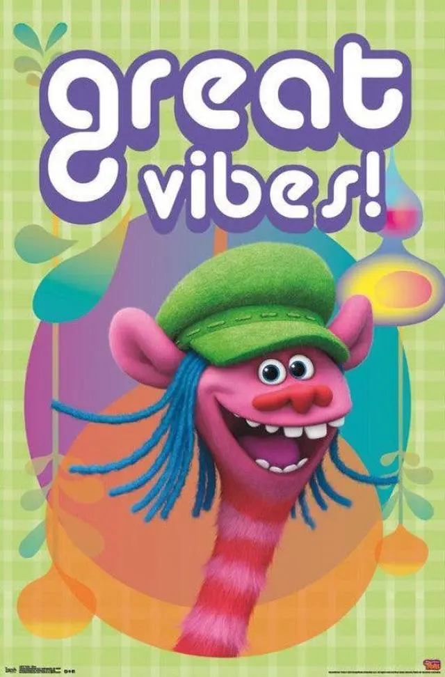 Main image of Trolls - Vibes Poster Print (22 x 34)