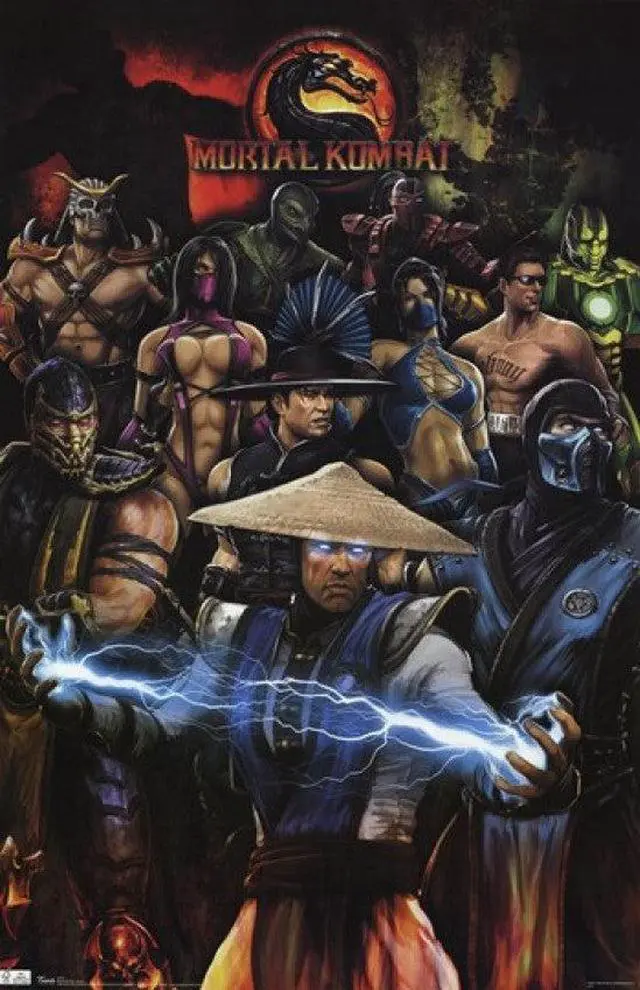 Main image of Mortal Kombat - Group Poster Print (24 x 36)