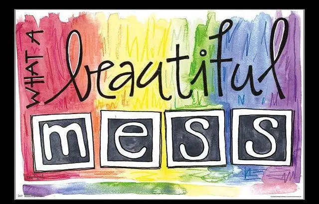 Main image of Beautiful Mess Poster Print (34 x 22)