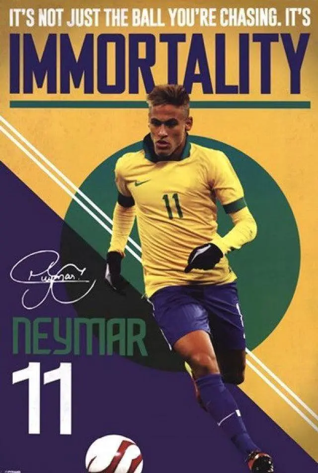 Main image of Neymar - Immortality Poster Print (22 x 34)