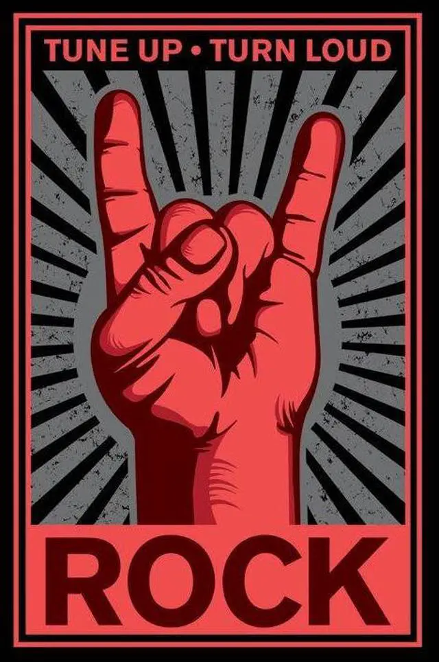 Main image of Tune Up, Turn Loud Poster Print (22 x 34)