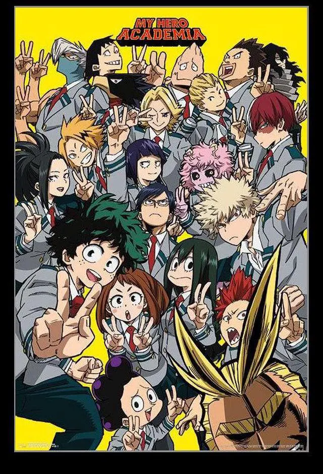 Main image of My Hero Academia - Selfie Poster Print (22 x 34)