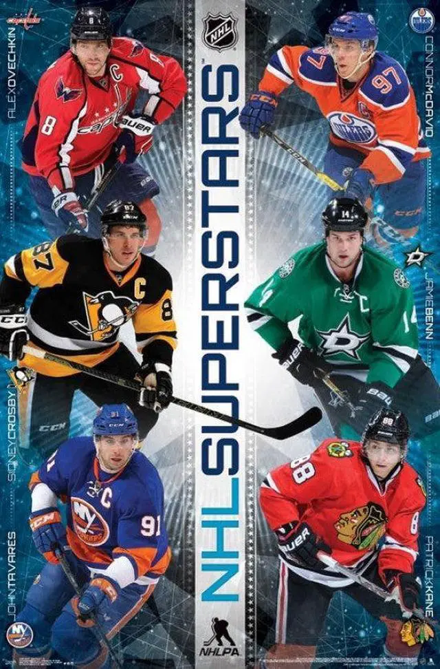 Main image of NHL - Superstars 16 Poster Print (22 x 34)