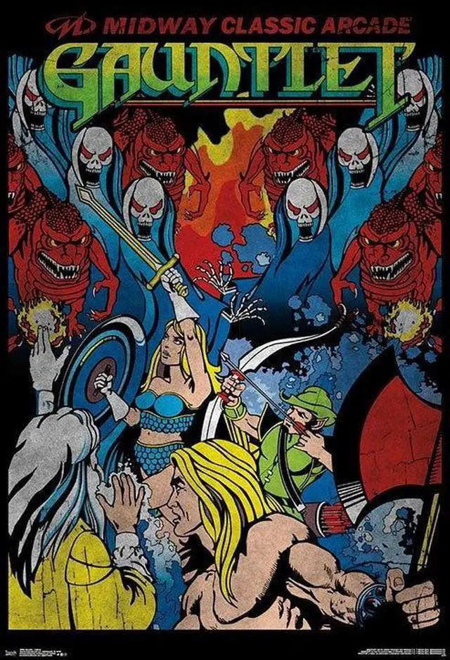 Main image of Gauntlet - Cabinet Poster Print (22 x 34)