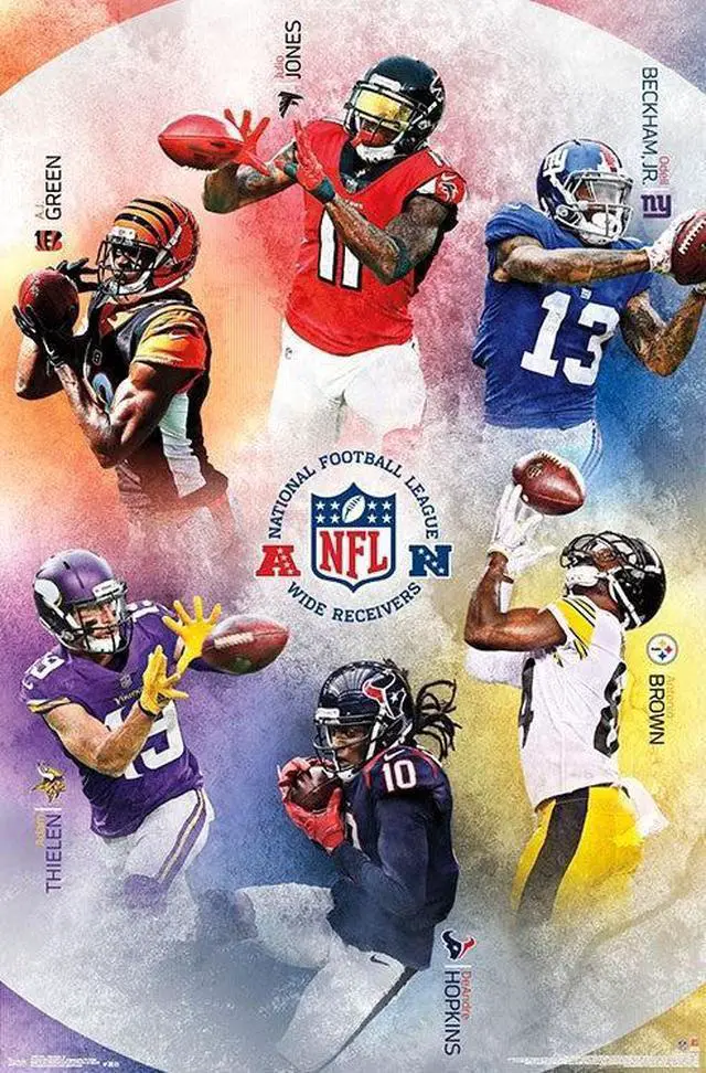 Main image of Nfl - Receivers 18 Poster Print (22 x 34)