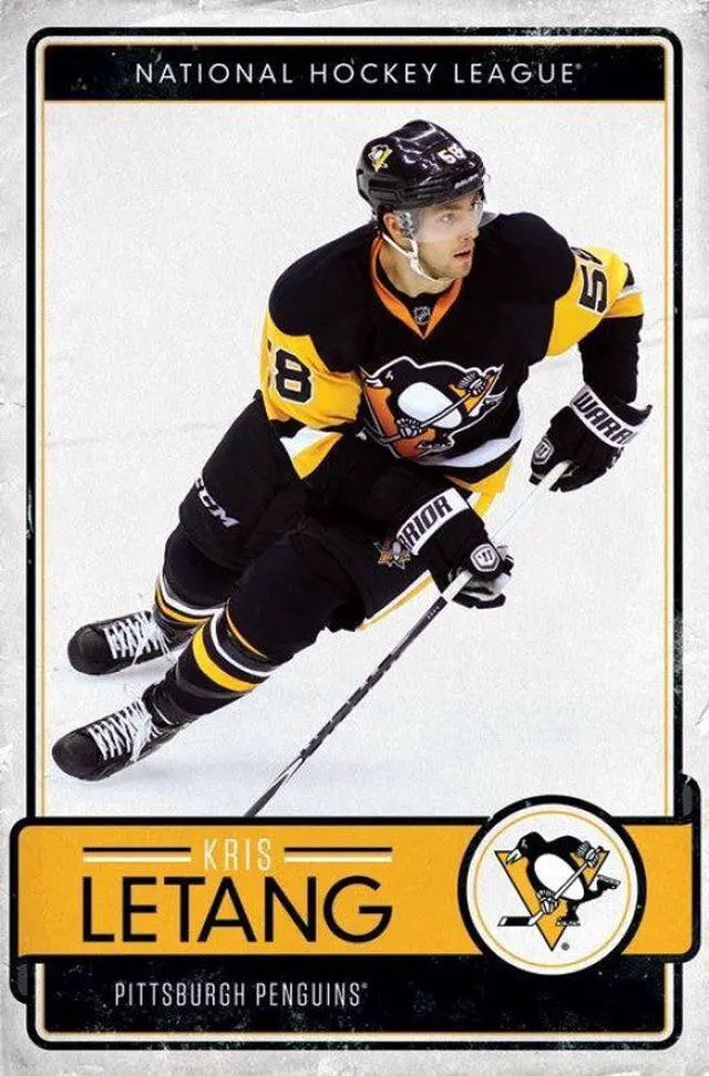 Main image of Pittsburgh Penguins - Kris Letang 16 Poster Print (22 x 34)