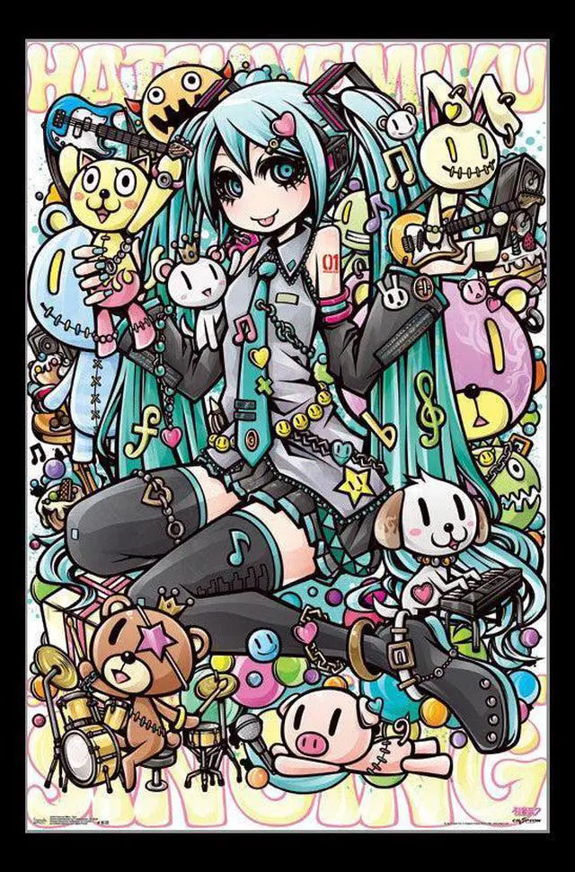 Main image of Hatsune Miku - Toys Poster Print (22 x 34)
