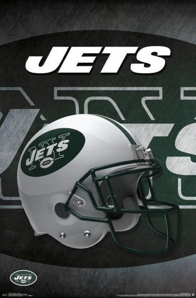 Main image of New York Jets - Helmet 16 Poster Print (22 x 34)