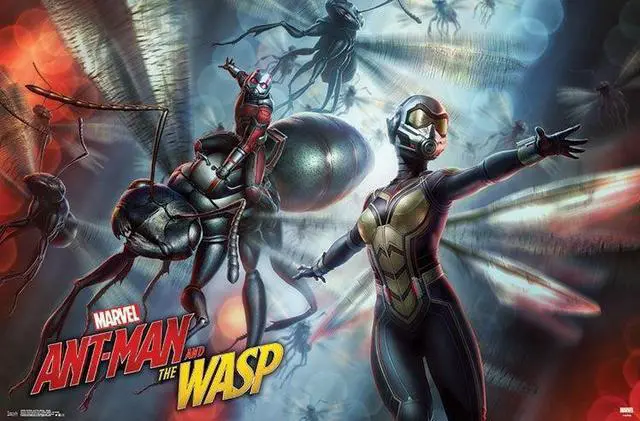 Main image of Ant-Man And The Wasp - Flight Poster Print (34 x 24)