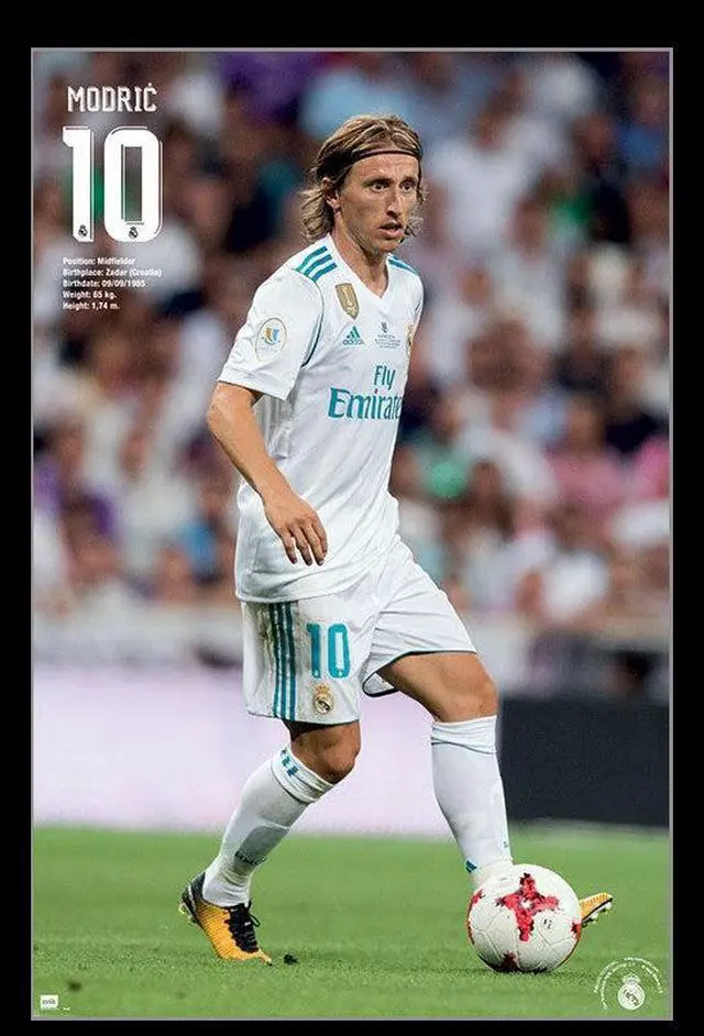Main image of Real Madrid - Luka Modric Poster Print (22 x 34)