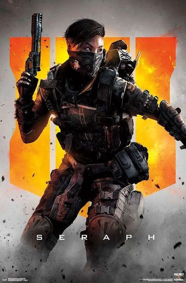 Main image of Call Of Duty Black Ops 4 - Seraph Key Art Poster Print (22 x 34)