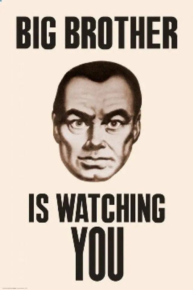 Main image of Big Brother is Watching You - 1984 Poster Print (24 X 36)