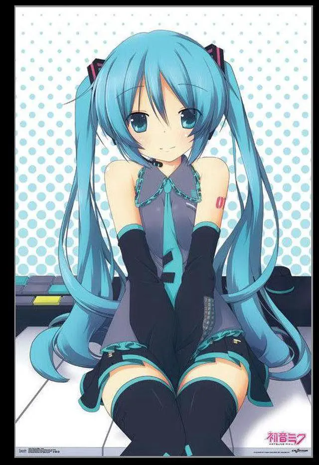 Main image of Hatsune Miku - Keys Poster Print (22 x 34)