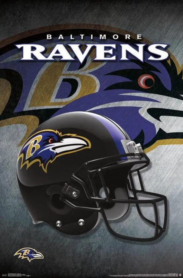 Main image of Baltimore Ravens - Helmet 16 Poster Print (22 x 34)