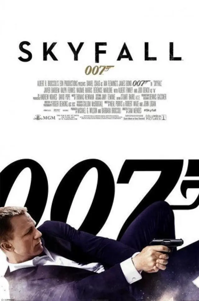 Main image of James Bond - Skyfall 007 Poster Print (24 x 36)