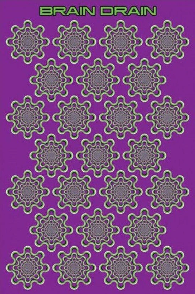 Main image of Brain Drain Poster Print | 24x36 Rolled Art