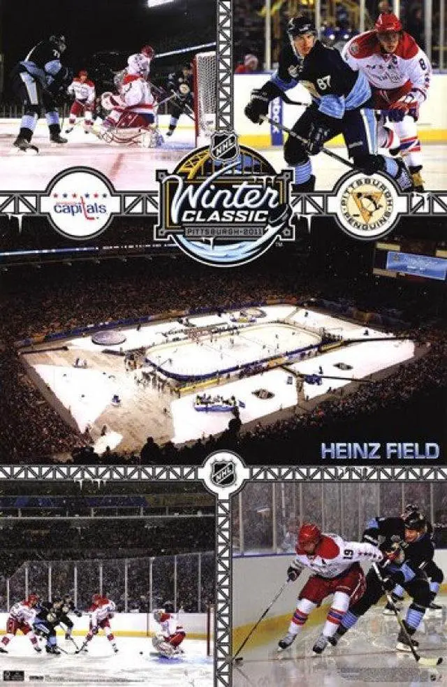 Main image of 2011 NHL_ Winter Classic Pittsburgh Penguins Heinz Field Poster Print (24 x 36)