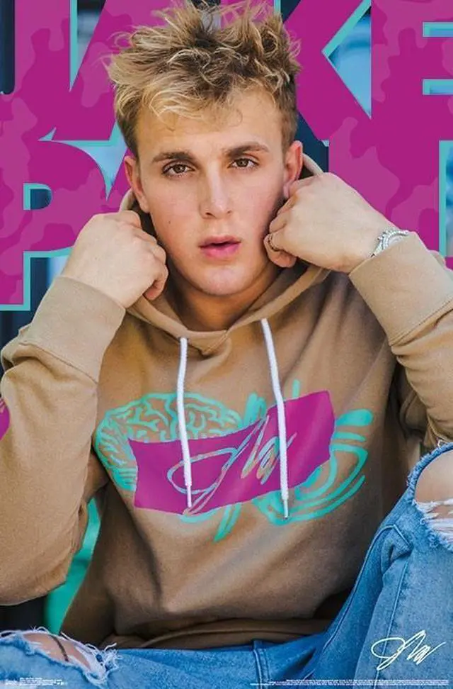 Main image of Jake Paul - Hoodie Poster Print (22 x 34)