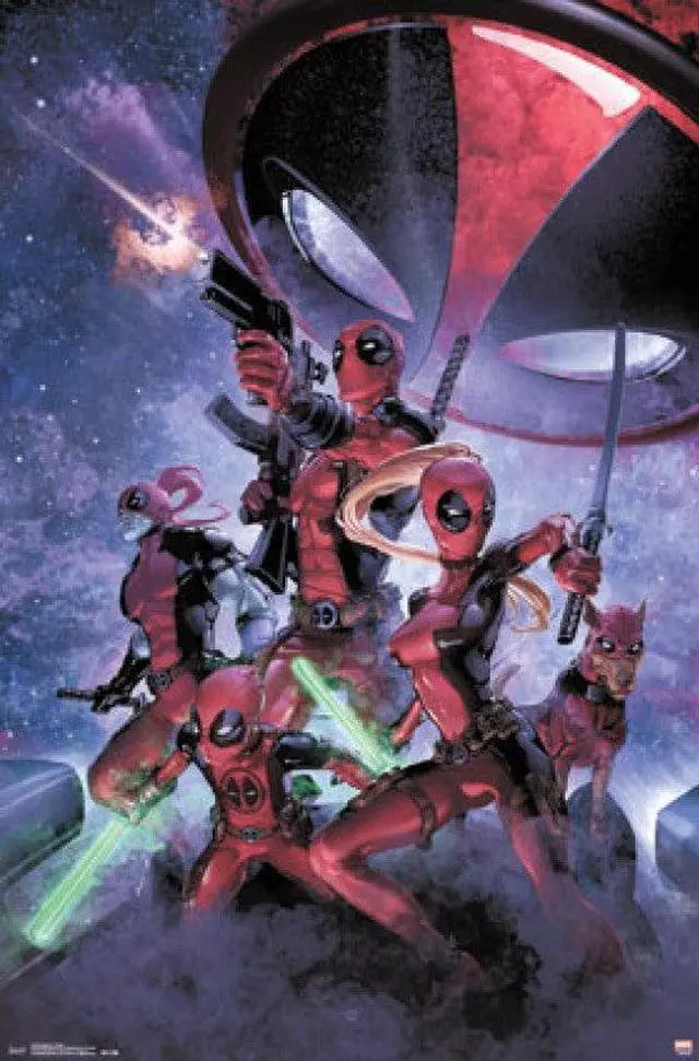 Main image of Deadpool - Family Poster Print (22 x 34)