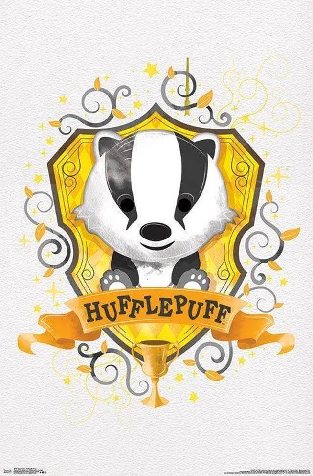 Main image of Harry Potter - Hufflepuff Charm Poster Print (22 x 34)