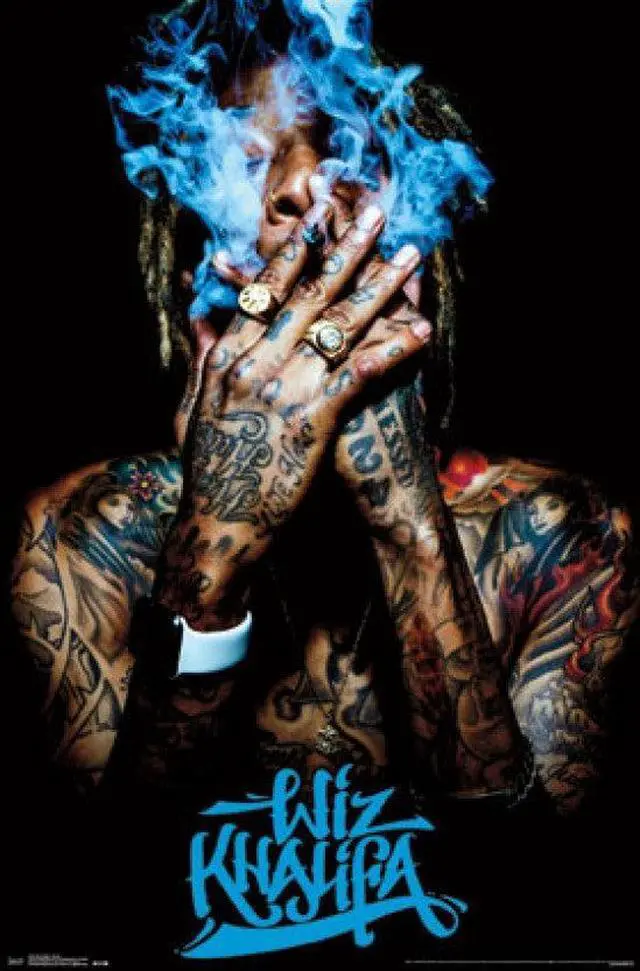 Main image of Wiz Khalifa - Smoke Poster Print (22 x 34)