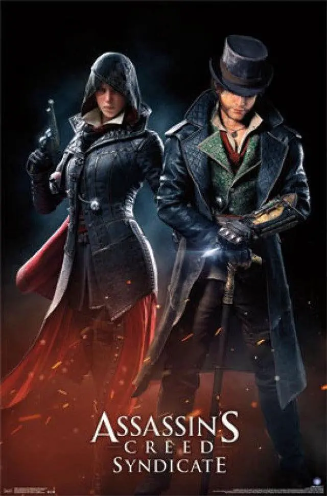 Main image of Assassins Creed Syndicate - Evie And Jacob Poster Print (24 x 36)