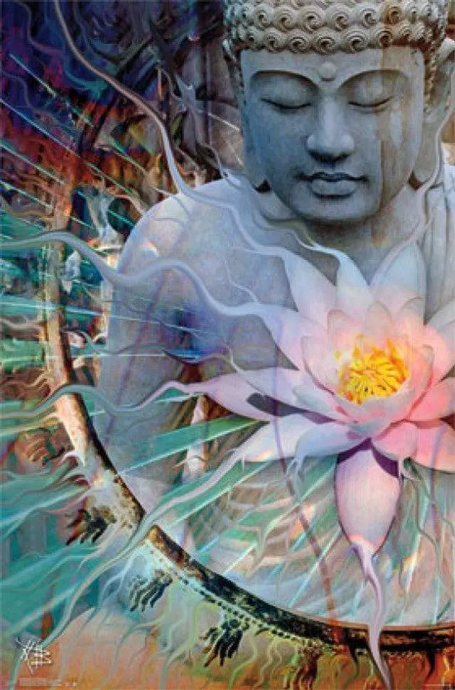 Main image of Buddha - Living Radiance Poster Print (22 x 34)