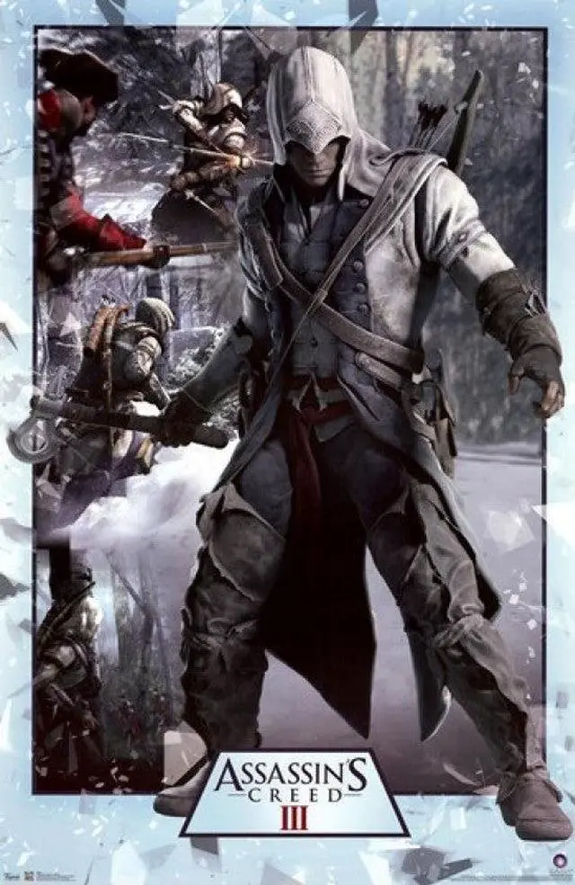 Main image of Assassin's Creed 3 - Collage Poster Print (22 x 34)