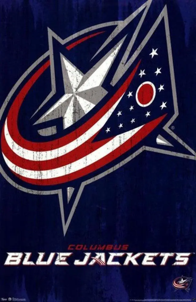 Main image of Columbus Blue Jackets Logo 2013 Poster Print (22 x 34)