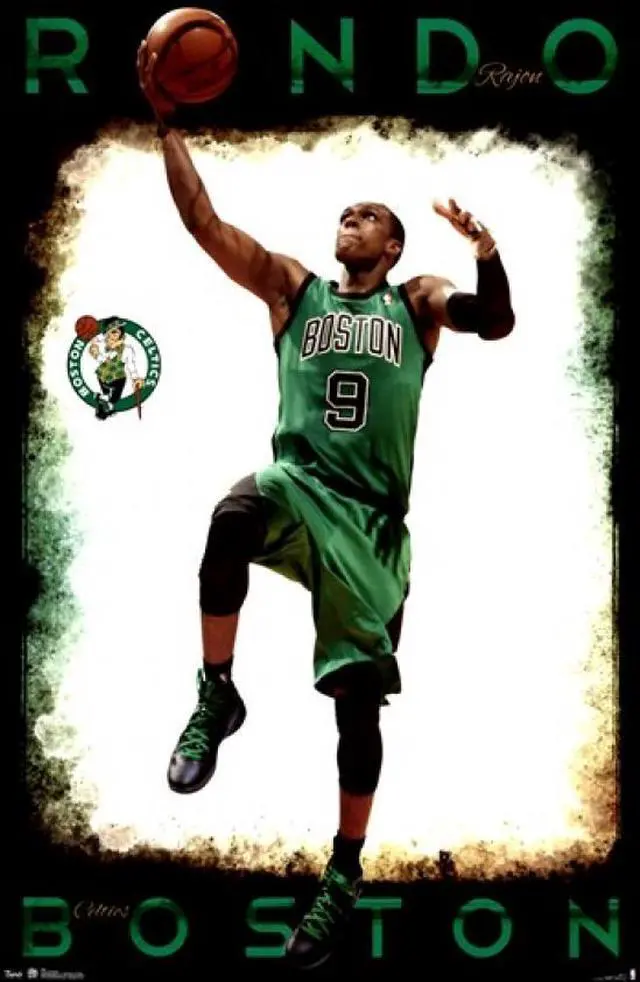 Main image of Boston Celtics - Rajon Rondo 2012 Poster Print (22 x 34)