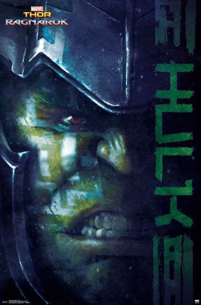 Main image of Thor Ragnarok - Hulk Poster Print (22 x 34)